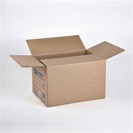 Light-Duty Premium Packing Storage Box Brown - 406 x 298 x 255 mm