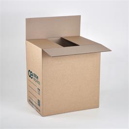 Moving Box - Book Wine Storage Carton - 406 x 298 x 431 mm