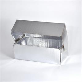 Chilltainer Insulated Home Delivery Box 26L Large Silver - 519 x 290 x 175 mm