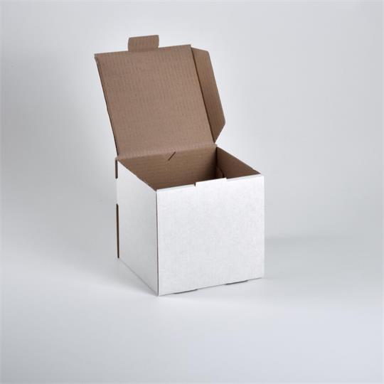 Parcel Box BX 18 Mailer White - 180 x 180 x 180 mm