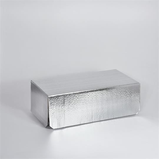 Chilltainer Insulated Home Delivery Box 26L Large Silver - 519 x 290 x 175 mm