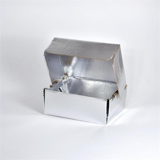 Chilltainer Insulated Home Delivery Box 14L Silver - 366 x 283 x 140 mm