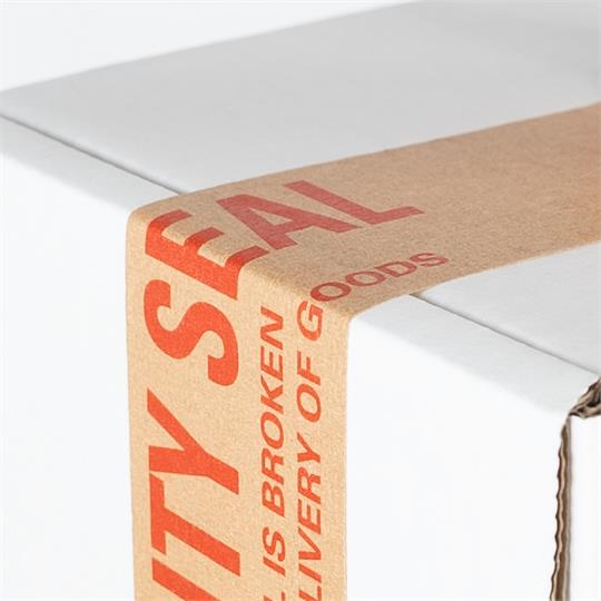 1-Colour Custom Printed Packing Tape Kraft Brown