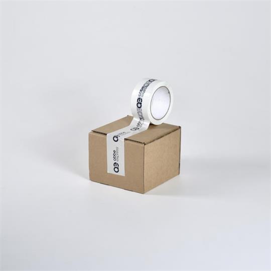 1-Colour Custom Printed Packing Tape White Film