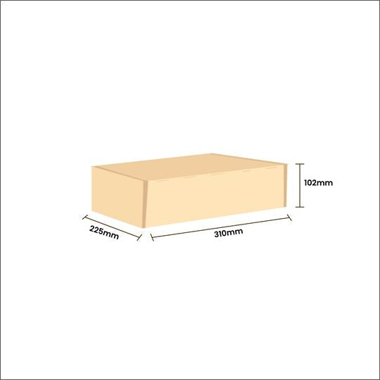 Parcel Box BX 2 Mailer Box Custom Print - 310 x 225 x 102 mm