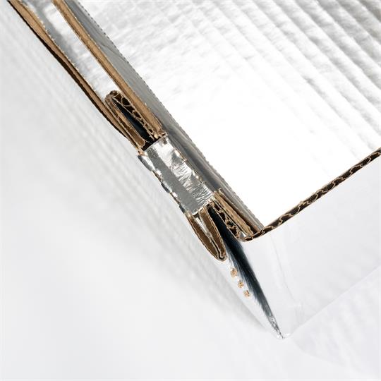 Chilltainer Insulated Home Delivery Box 11L Silver - 366 x 283 x 104 mm