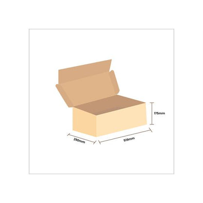 Chilltainer Insulated Home Delivery Box 26L Large Silver - 519 x 290 x 175 mm