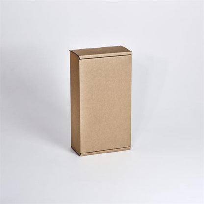 2-Bottle Laydown Shipper Brown - 330 x 186 x 100 mm