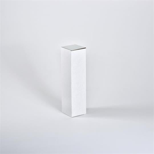 Single Bottle Wine Gift Box White - 86 x 86 x 335 mm