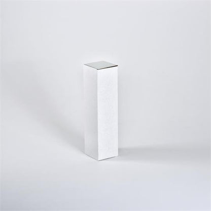 Single Bottle Wine Gift Box White - 86 x 86 x 335 mm