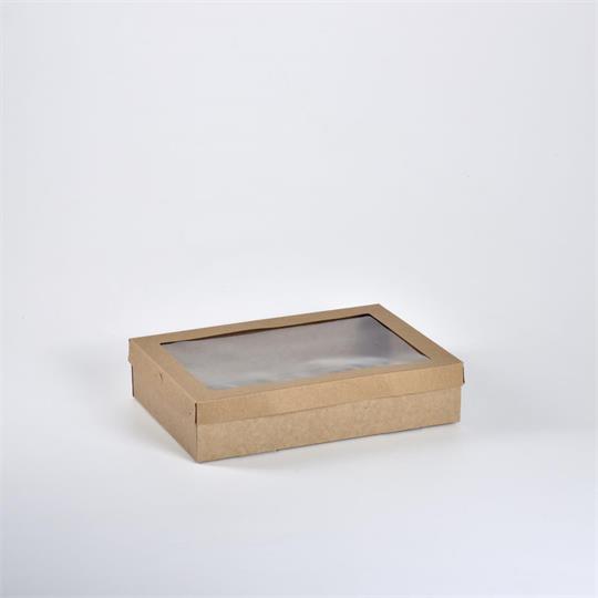 Medium Catering / Grazing Tray Brown - 355 x 240 x 80 mm