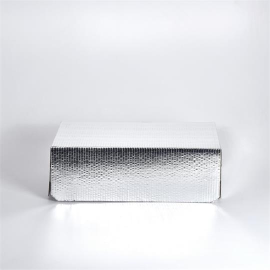 Chilltainer Insulated Home Delivery Box 26L Large Silver - 519 x 290 x 175 mm