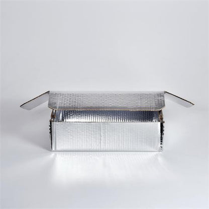 Chilltainer Insulated Home Delivery Box 11L Silver - 366 x 283 x 104 mm