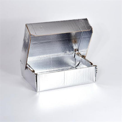 Chilltainer Insulated Home Delivery Box 11L Silver - 366 x 283 x 104 mm