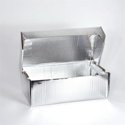 Chilltainer Insulated Home Delivery Box 36L Silver - 550 x 318 x 181 mm