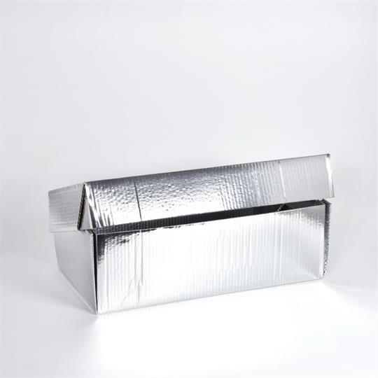 Chilltainer Insulated Home Delivery Box 36L Silver - 550 x 318 x 181 mm