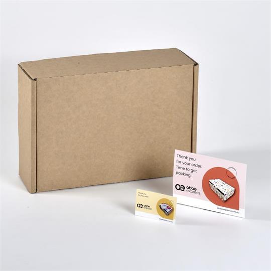 Custom Print Single-sided Ecommerce Thank you card - A6